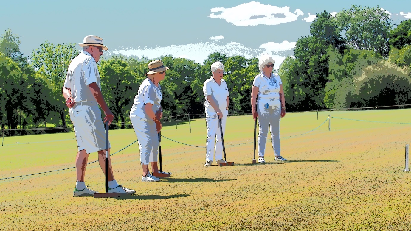 C:\Users\Brian\Documents\My Documents\Dad\Croquet Club\Chairman Newsletter\May 2019\The Durrells Play Croquet.JPG